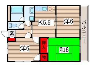 ファインパーク１の物件間取画像